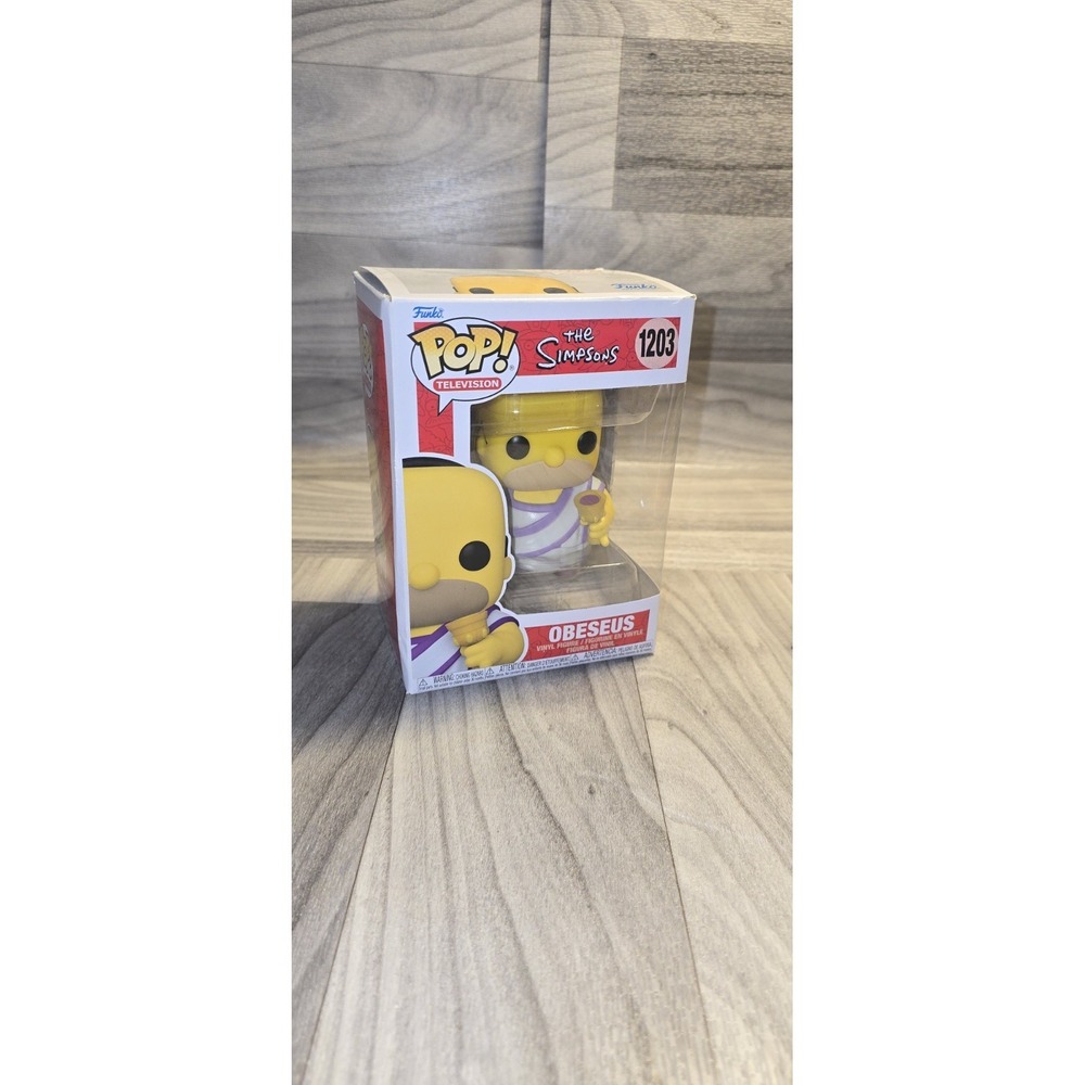 Funko POP Homer Simpson as Obeseus #1203 The Simpsons Vinyl Figure
